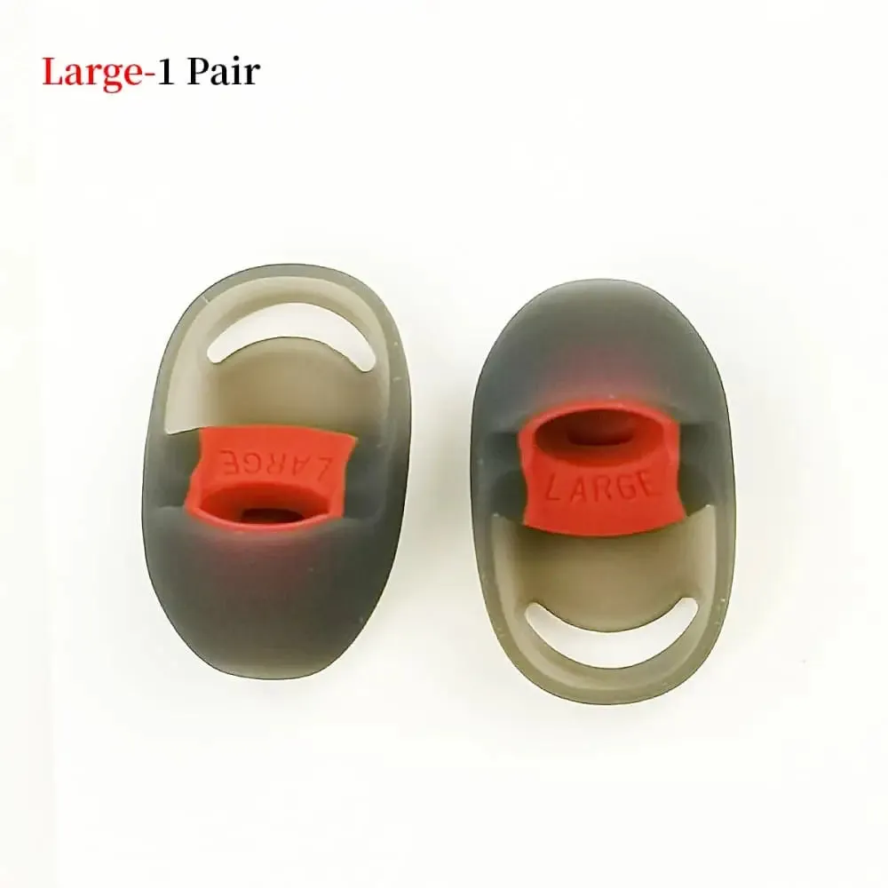 2pcs Anti-drop Silicone Ear Tips for Kingston Hyperx Cloud Earbuds