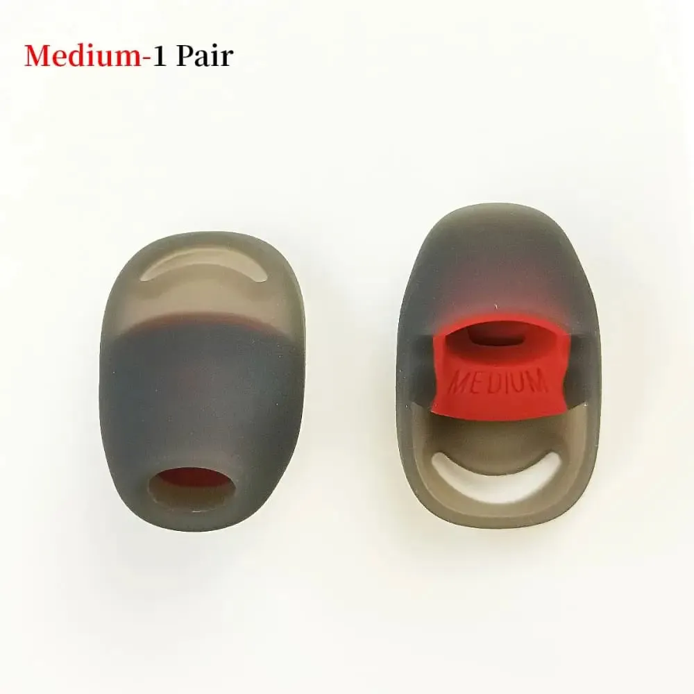 2pcs Anti-drop Silicone Ear Tips for Kingston Hyperx Cloud Earbuds