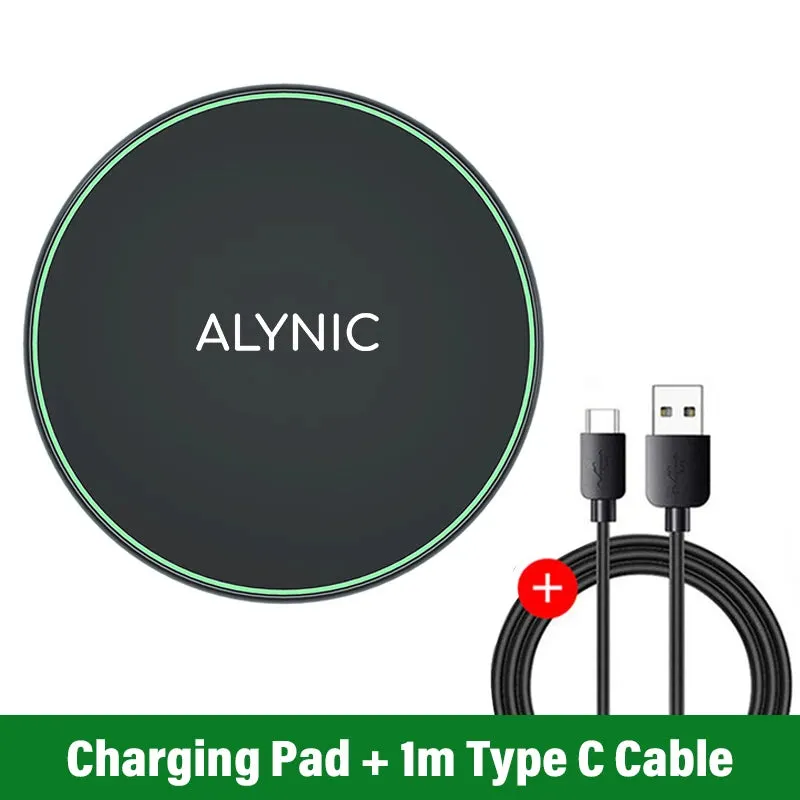 30W Wireless Charger Pad Stand for iPhone 15 14 13 12 11X8 Samsung Xiaomi Phone Chargers Induction Fast Charging Dock Station