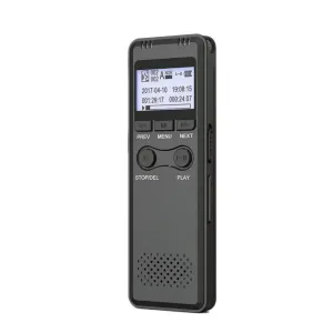 32g 64gb 128g Portable V30 Digital Voice Audio Activated Hifi Mp3 Recorders