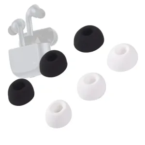 6pcs Oval Mouth Silicone Ear Tips for Zmi Purpods Pro Tws Earphones