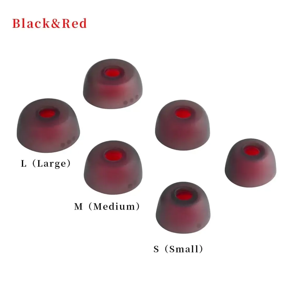 6pcs Silicone Ear Tips for Anker Soundcore Life P2 P3 Soundpeats T2 T3 Anc Earphones