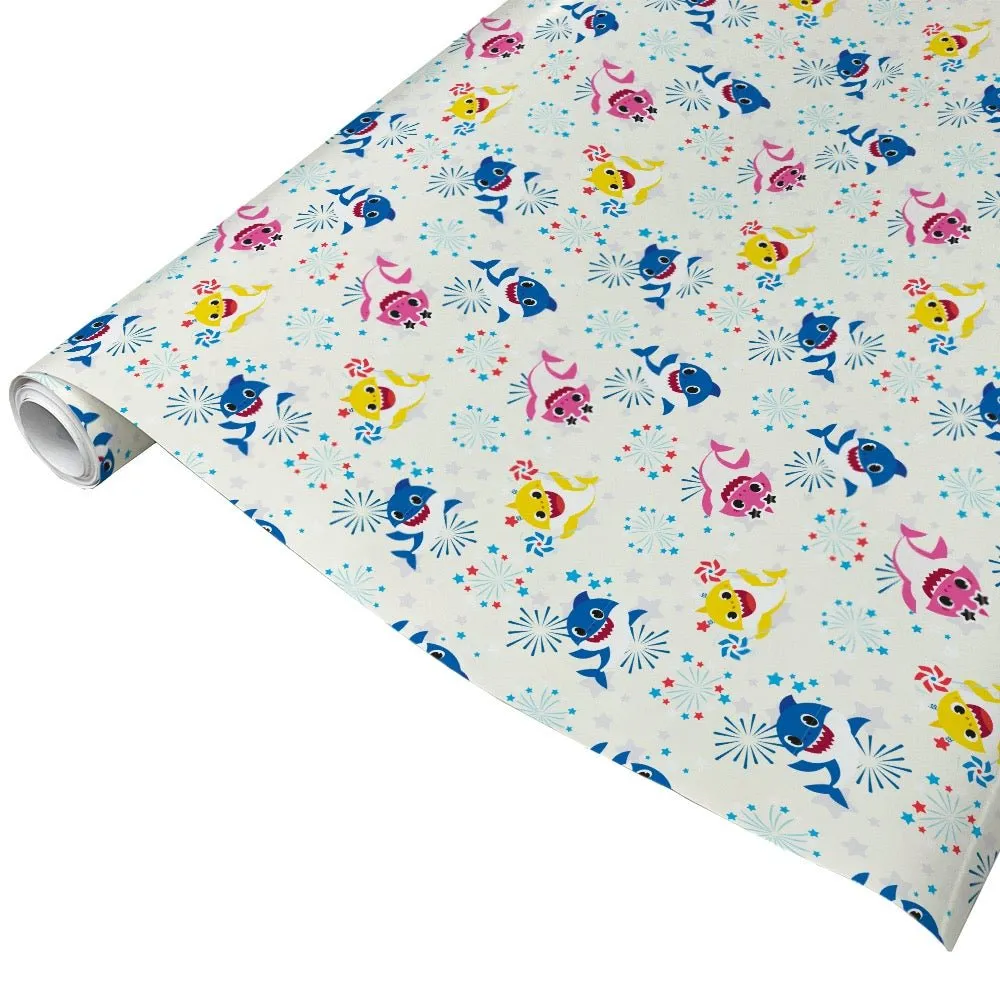Baby Shark Celebration Gift Wrap