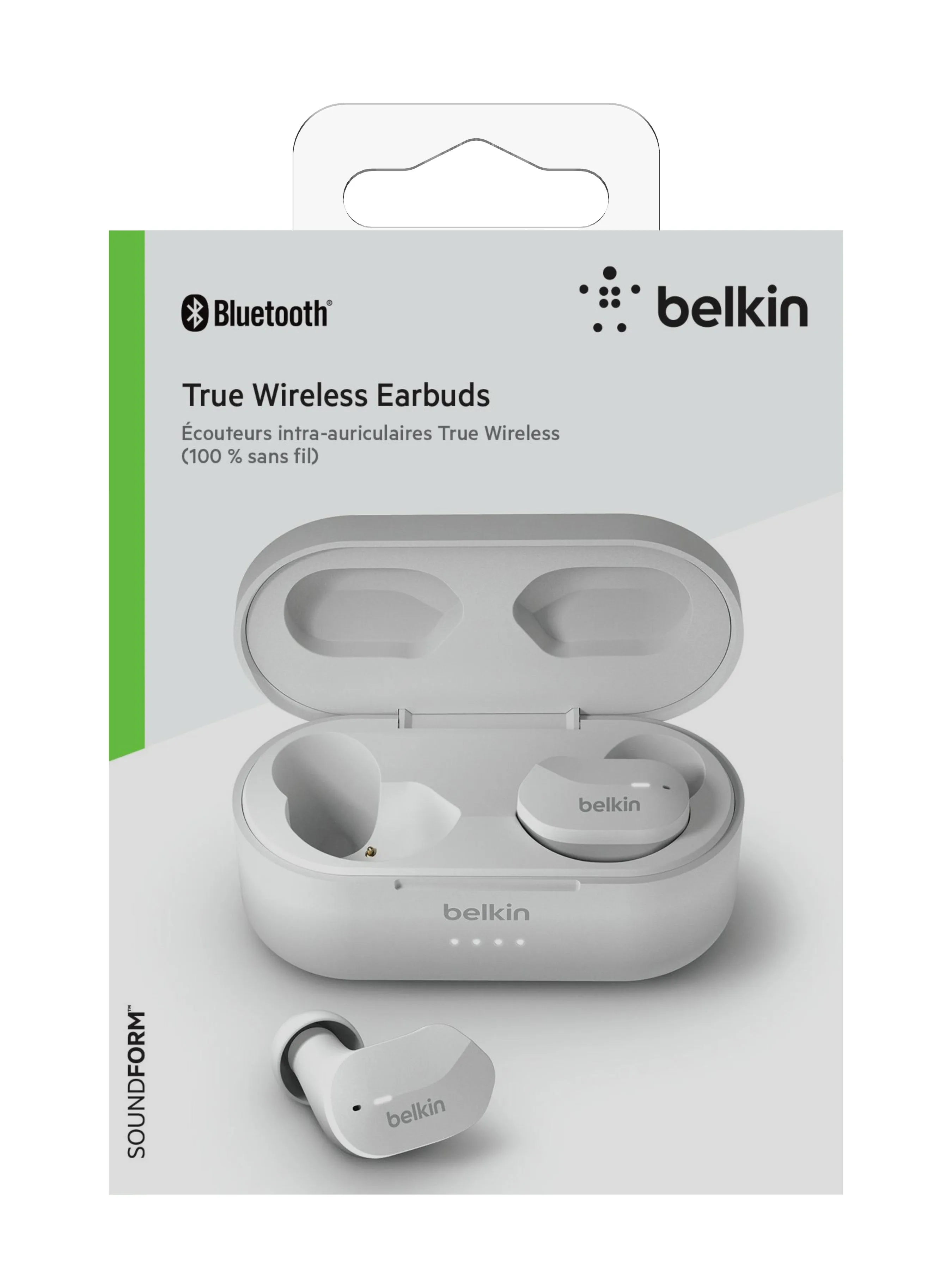 BELKIN SoundForm True Wireless Earbuds - White