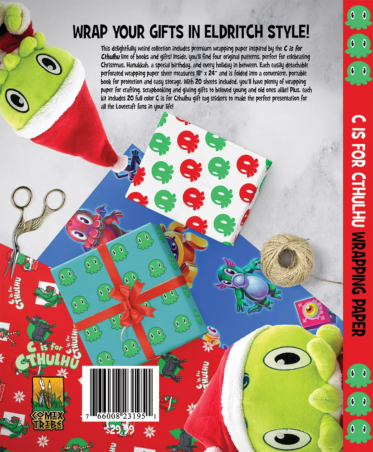 C is for Cthulhu Wrapping Paper Kit
