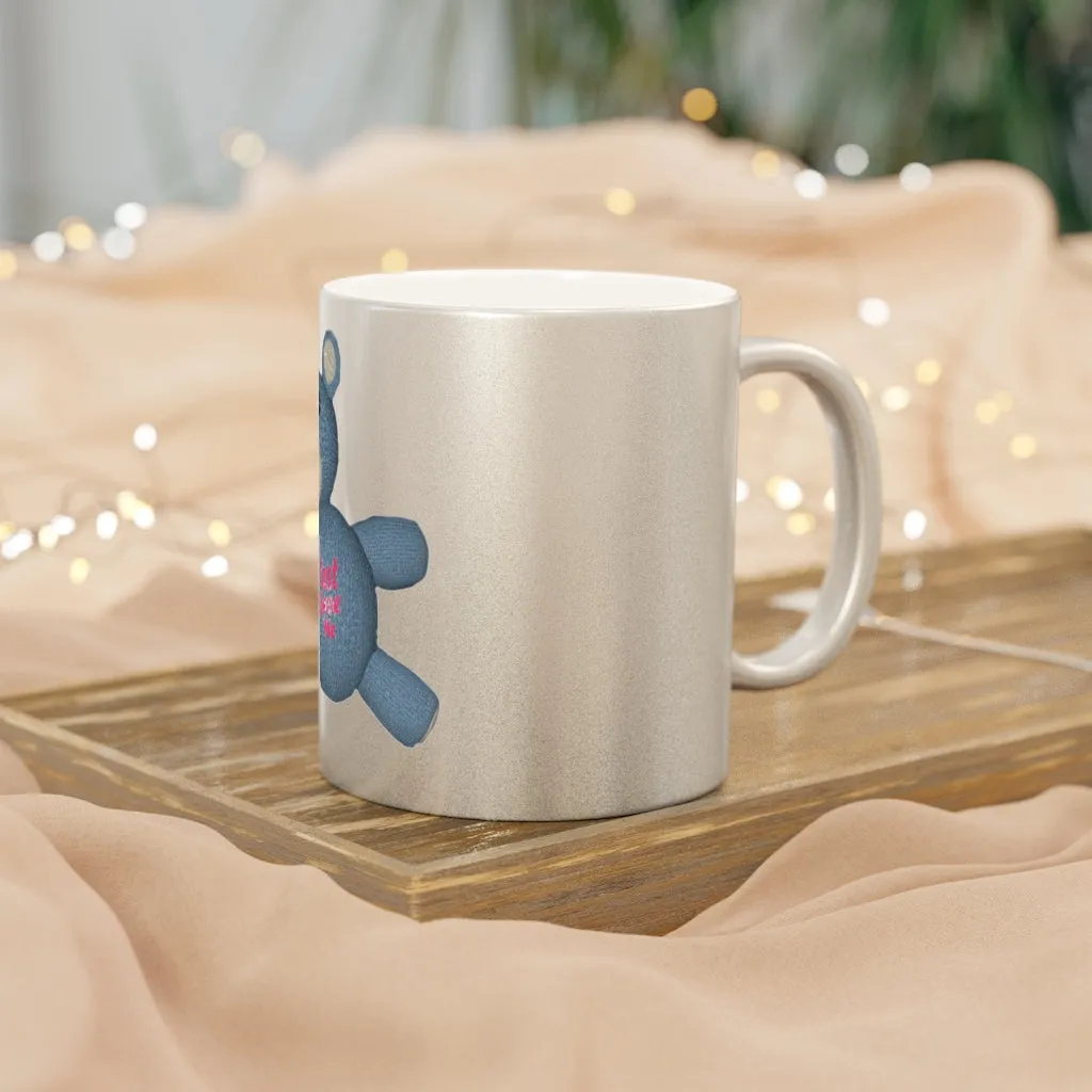 CG Bear Metallic Mug (Silver / Gold)