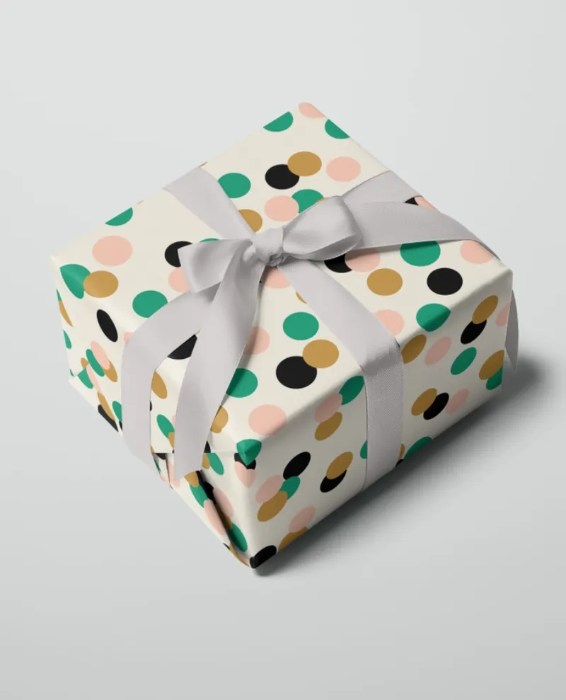 Confetti Gift Wrap Sheet