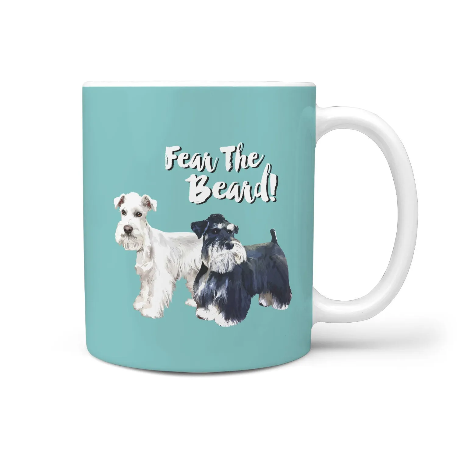 Custom "Fear The Beard" Mug