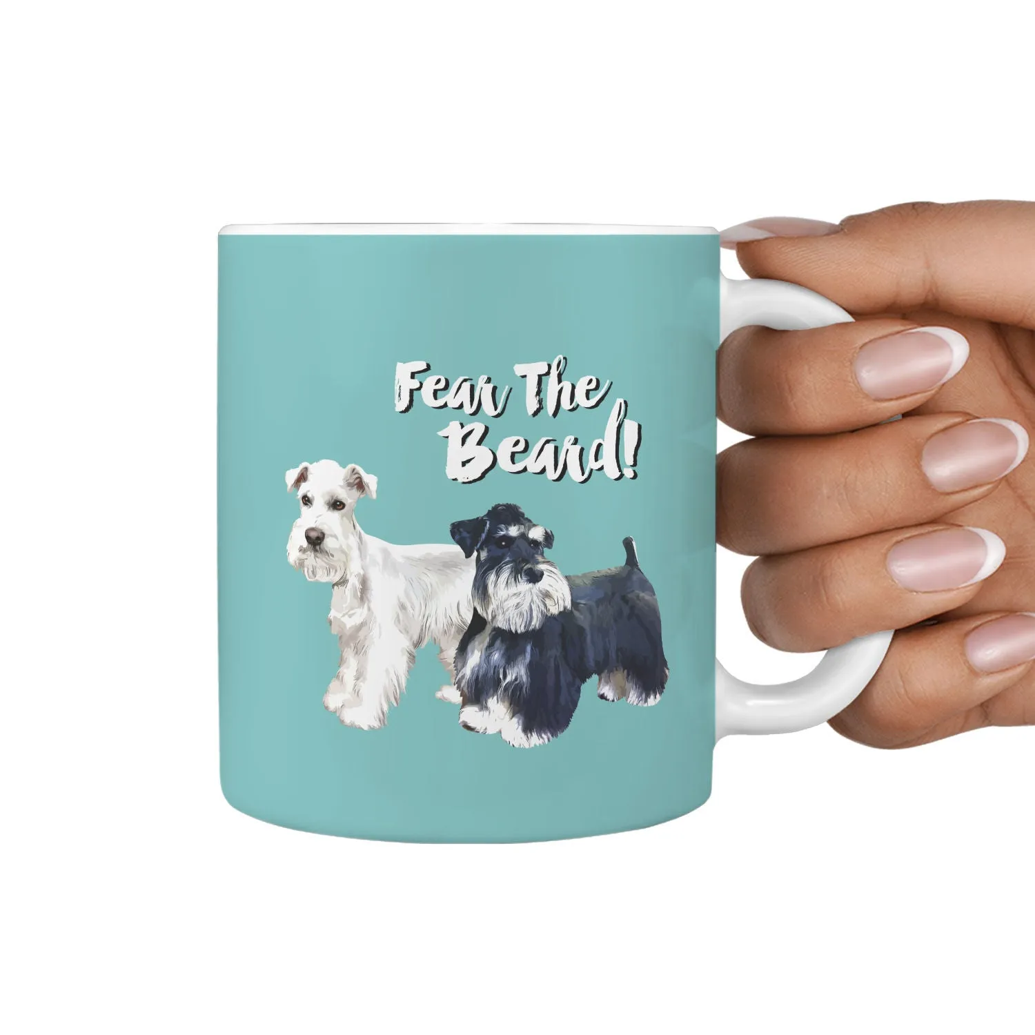Custom "Fear The Beard" Mug