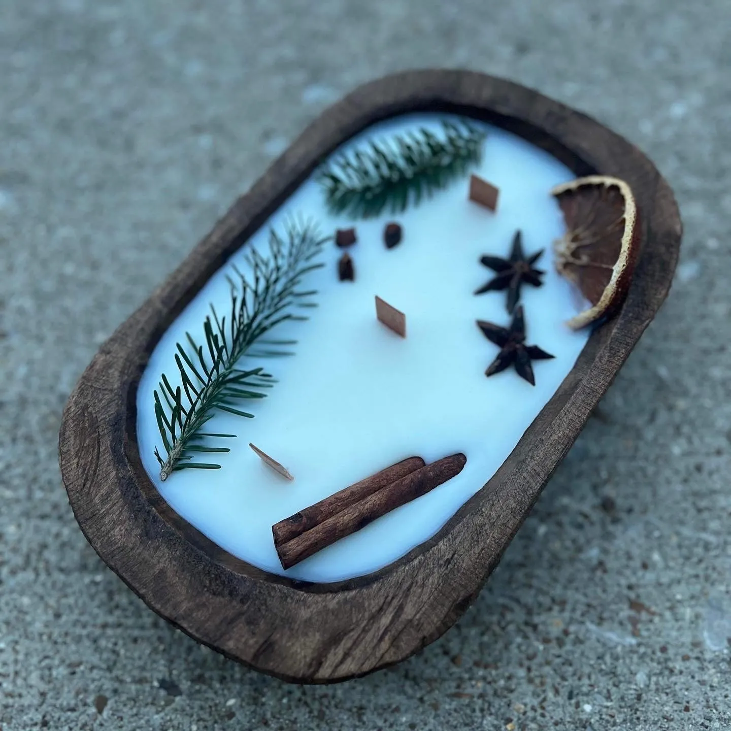 Dough Bowl Candle