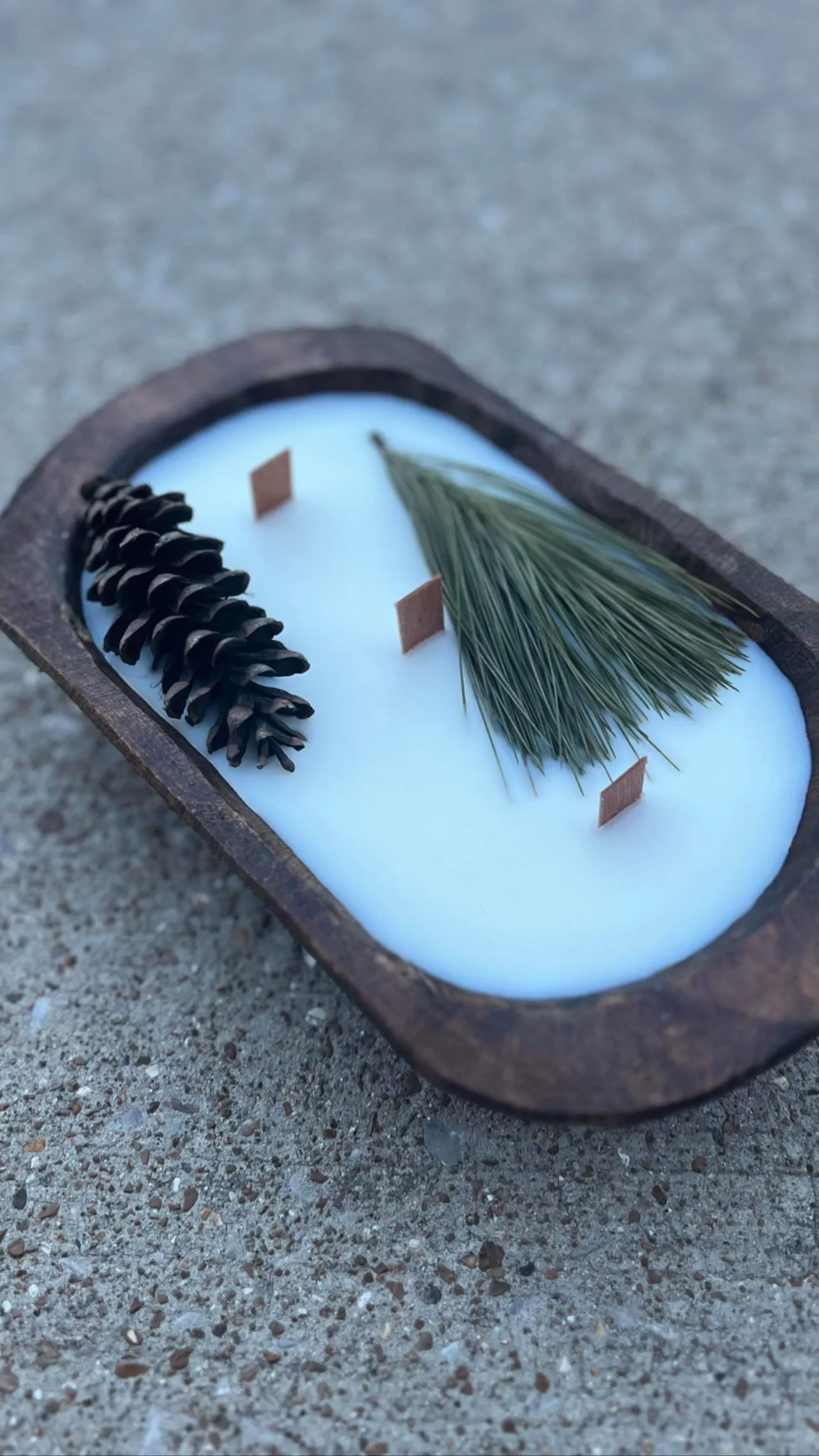 Dough Bowl Candle