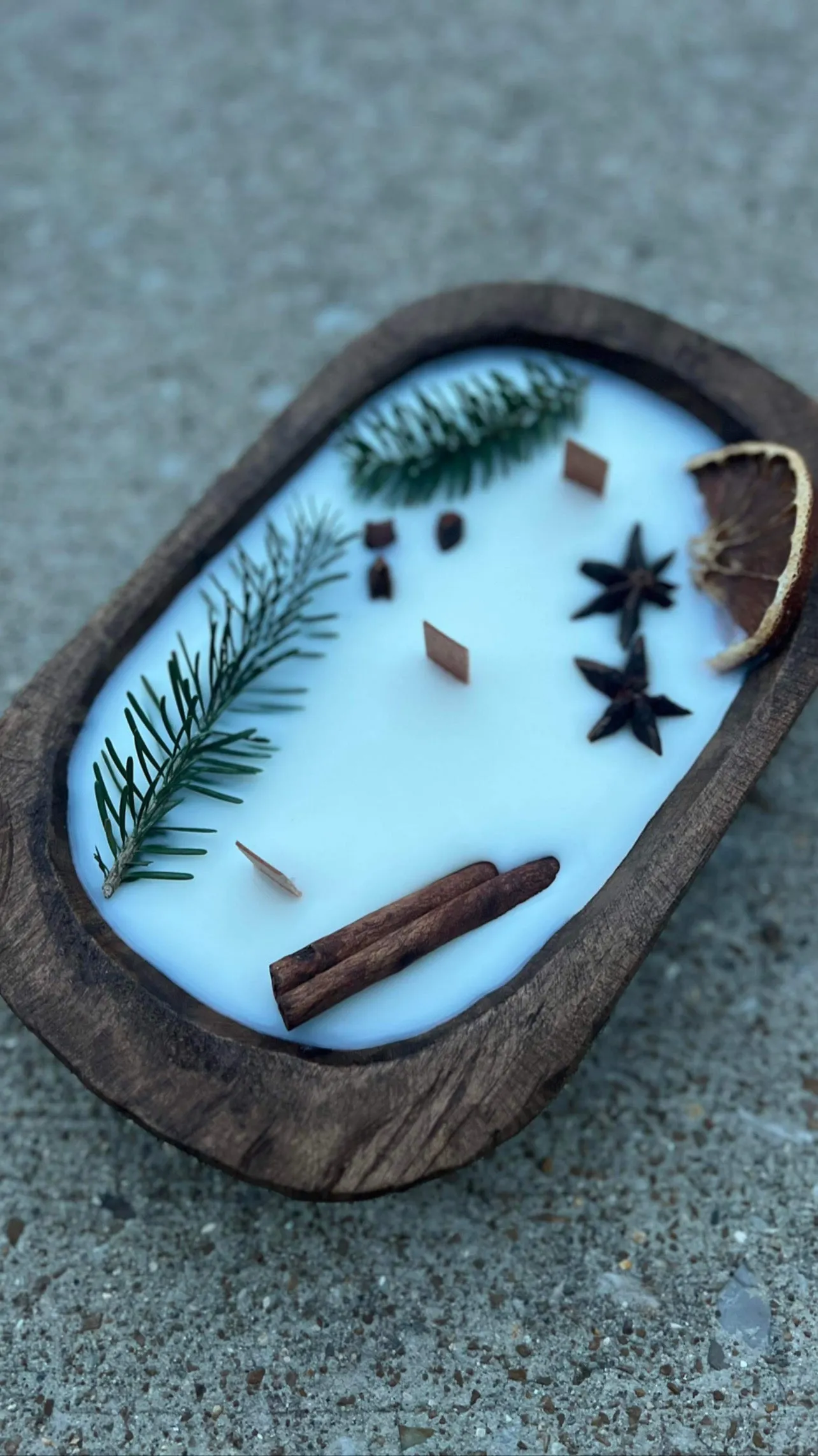 Dough Bowl Candle