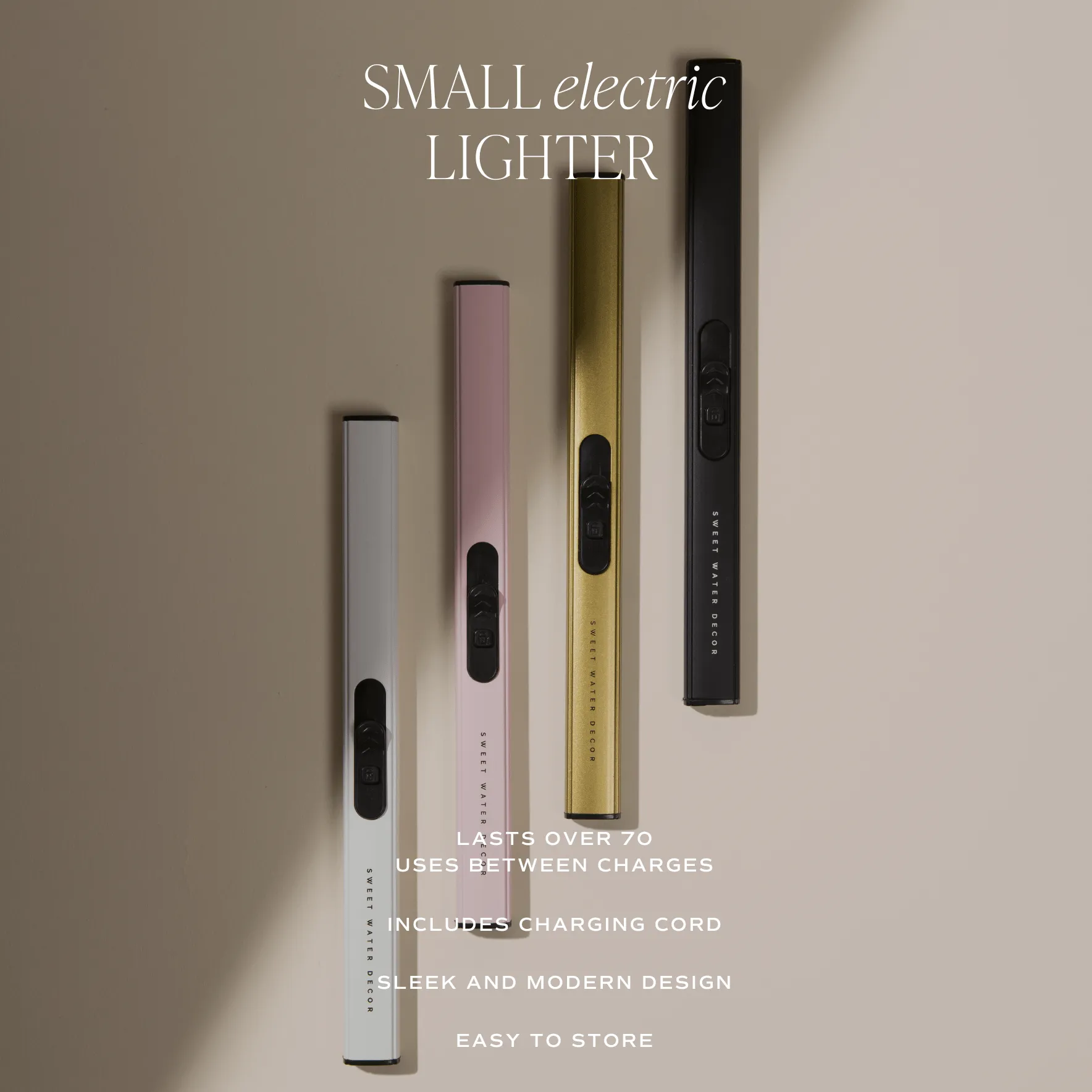 Green Rechargeable Electric Lighter - Home Decor