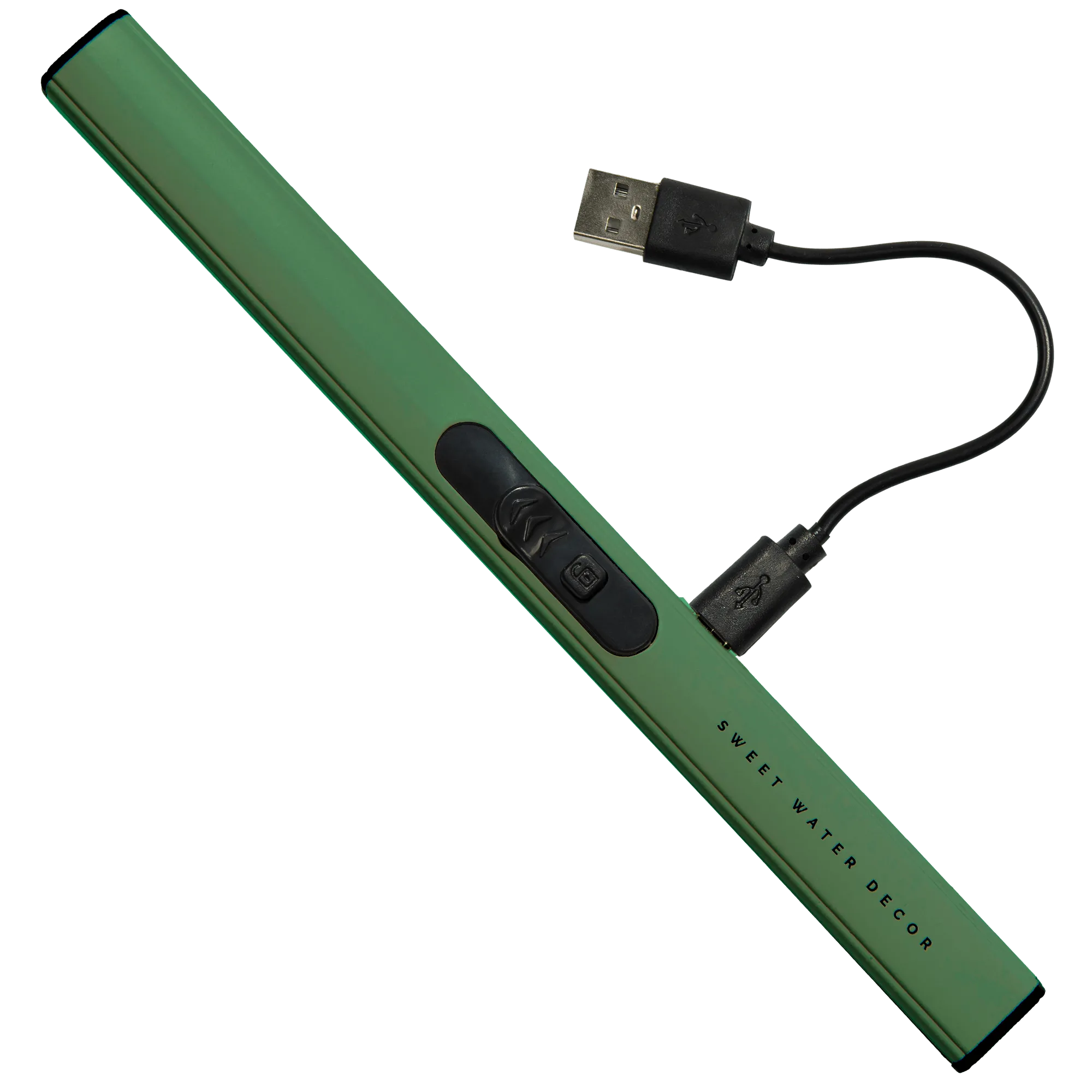 Green Rechargeable Electric Lighter - Home Decor