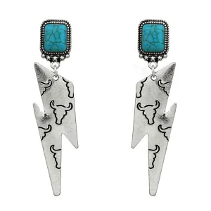 Lollie Lighting Bolt Fashion Earrings