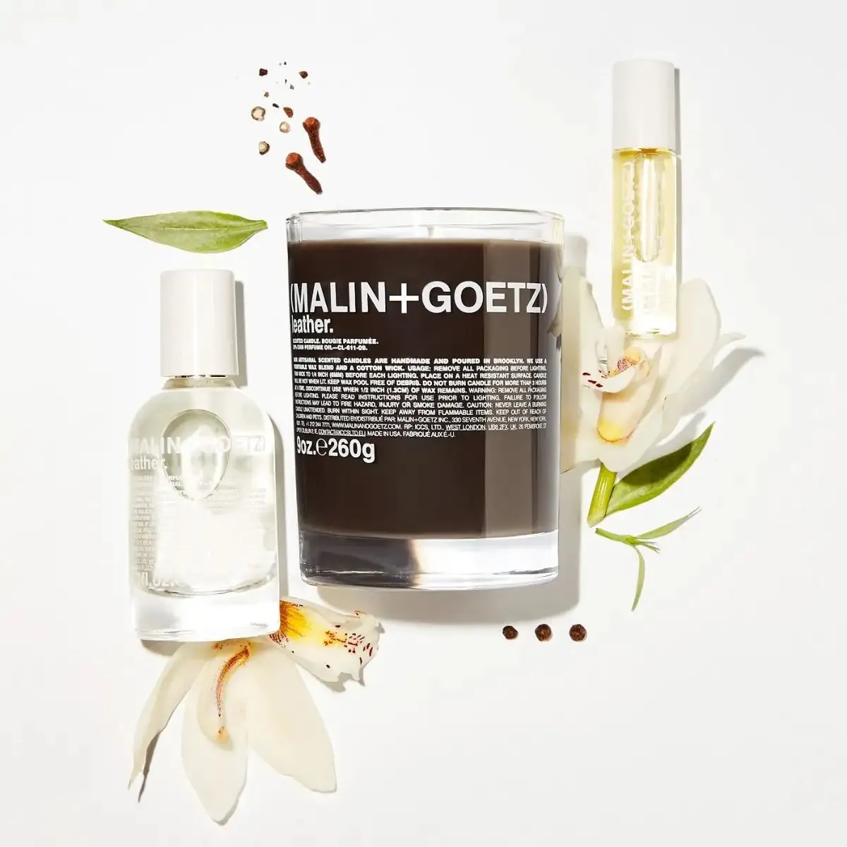 (MALIN GOETZ) Candles - LEATHER