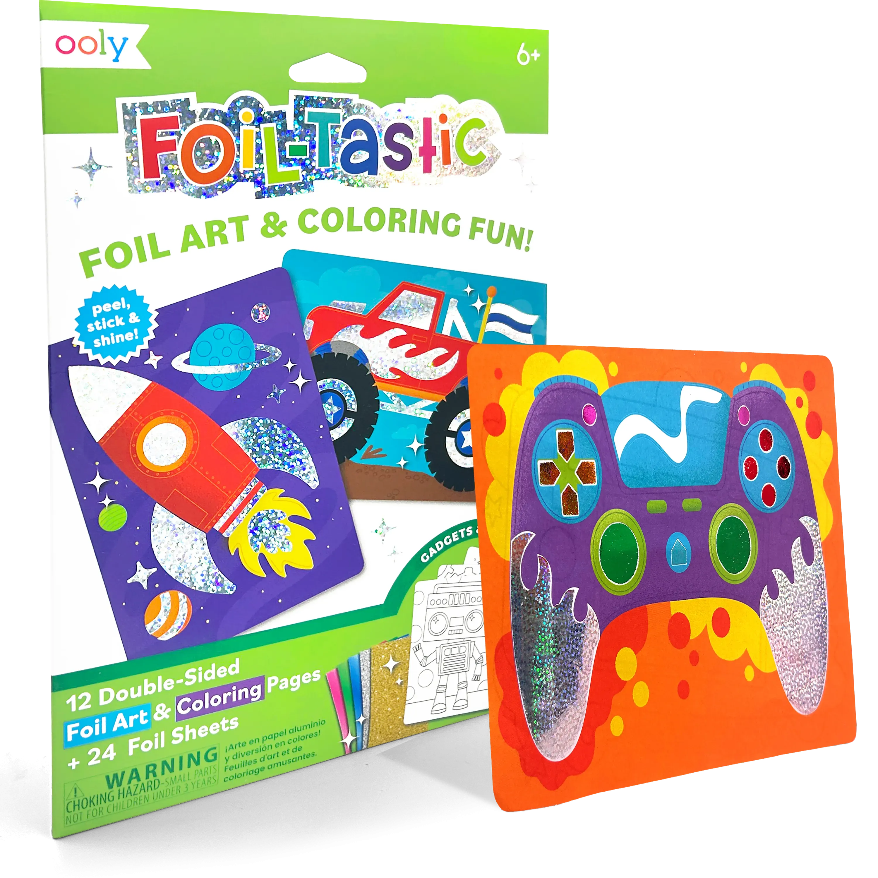 OOLY - Foil-tastic Foil Art Kit: Gadgets & Gizmos