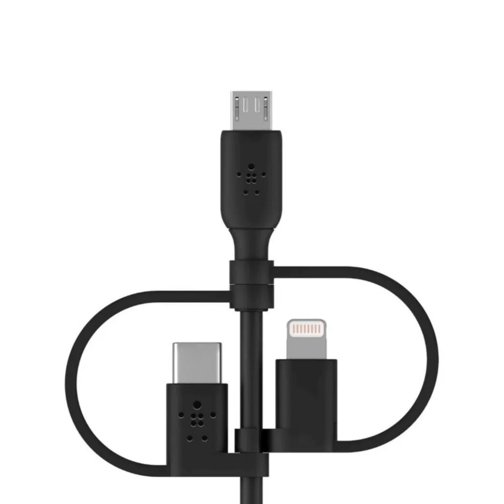 [OPEN BOX] BELKIN 3-in-1 Universal Charging Cable - Black