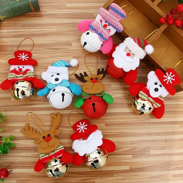 Pendant Doll Bell Christmas Ornaments