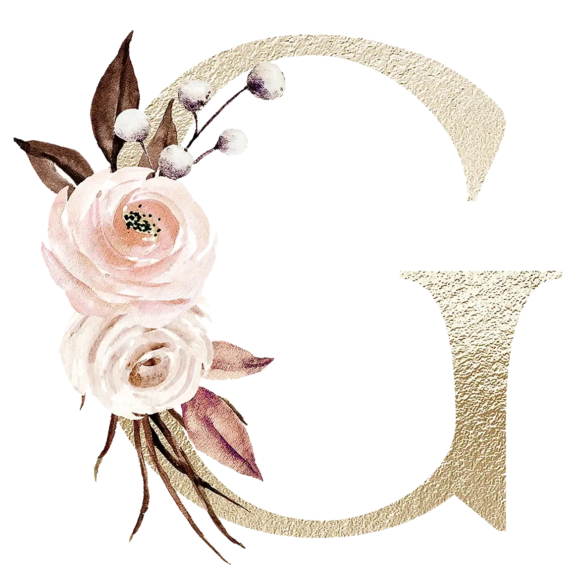 Personalized Floral Print Initial Name Mugs