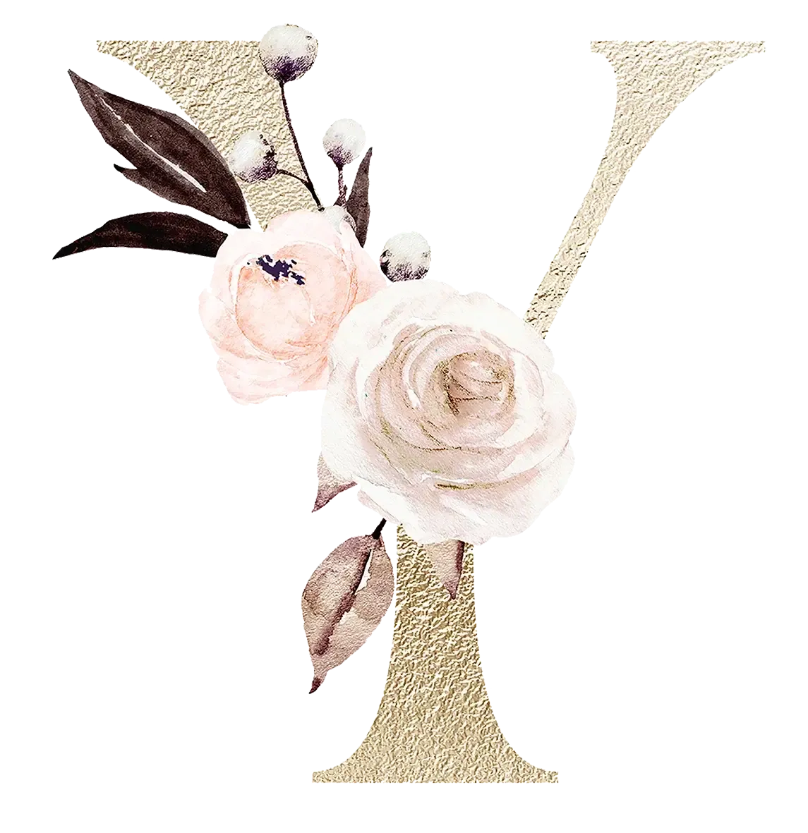 Personalized Floral Print Initial Name Mugs