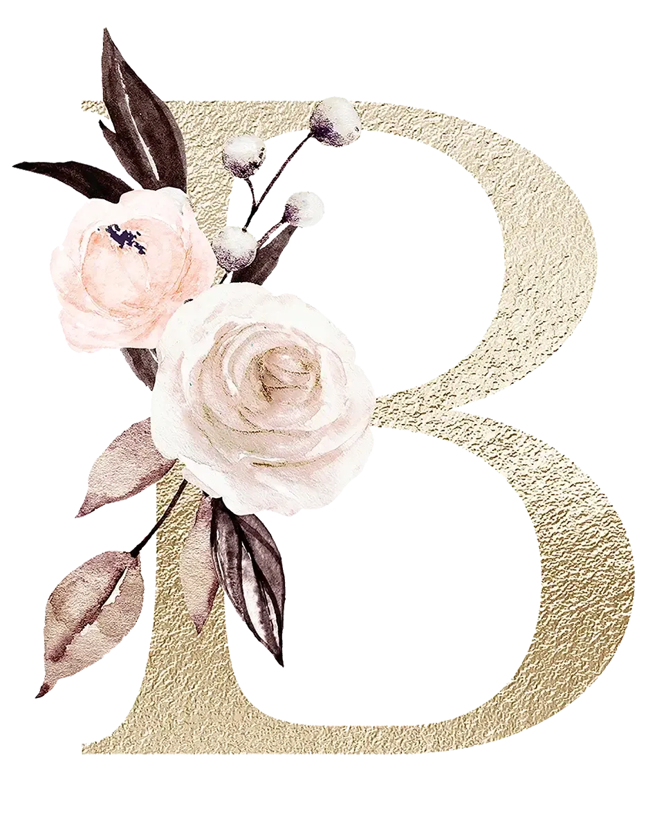 Personalized Floral Print Initial Name Mugs