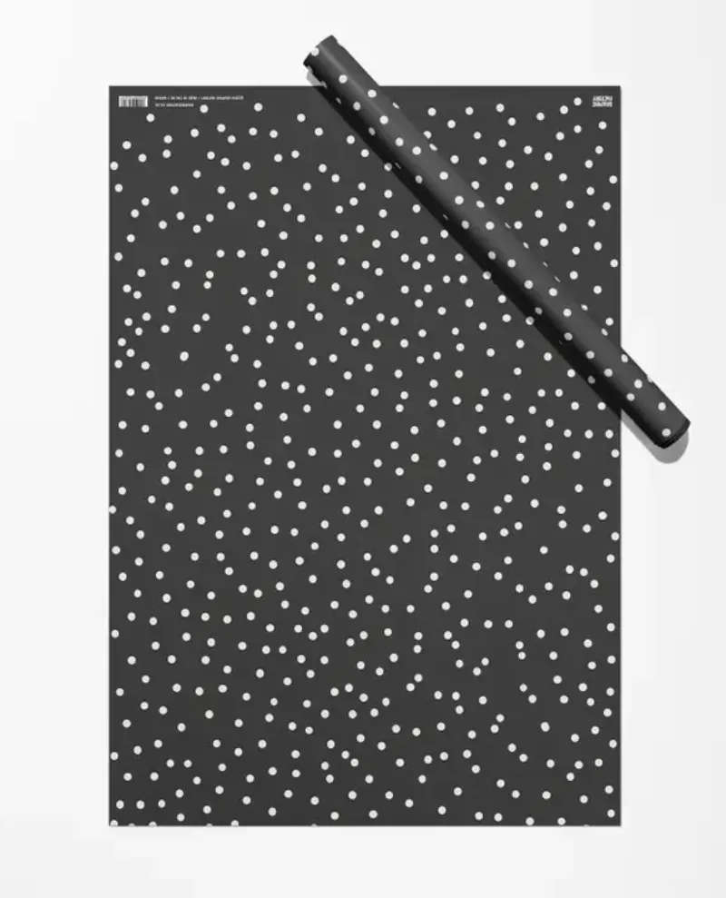 Polka Dot Gift Wrap Sheet