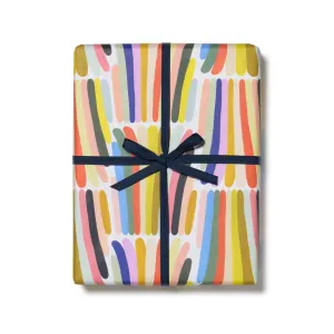 Rainbow Stripes Wrap Sheets (Roll of 3)