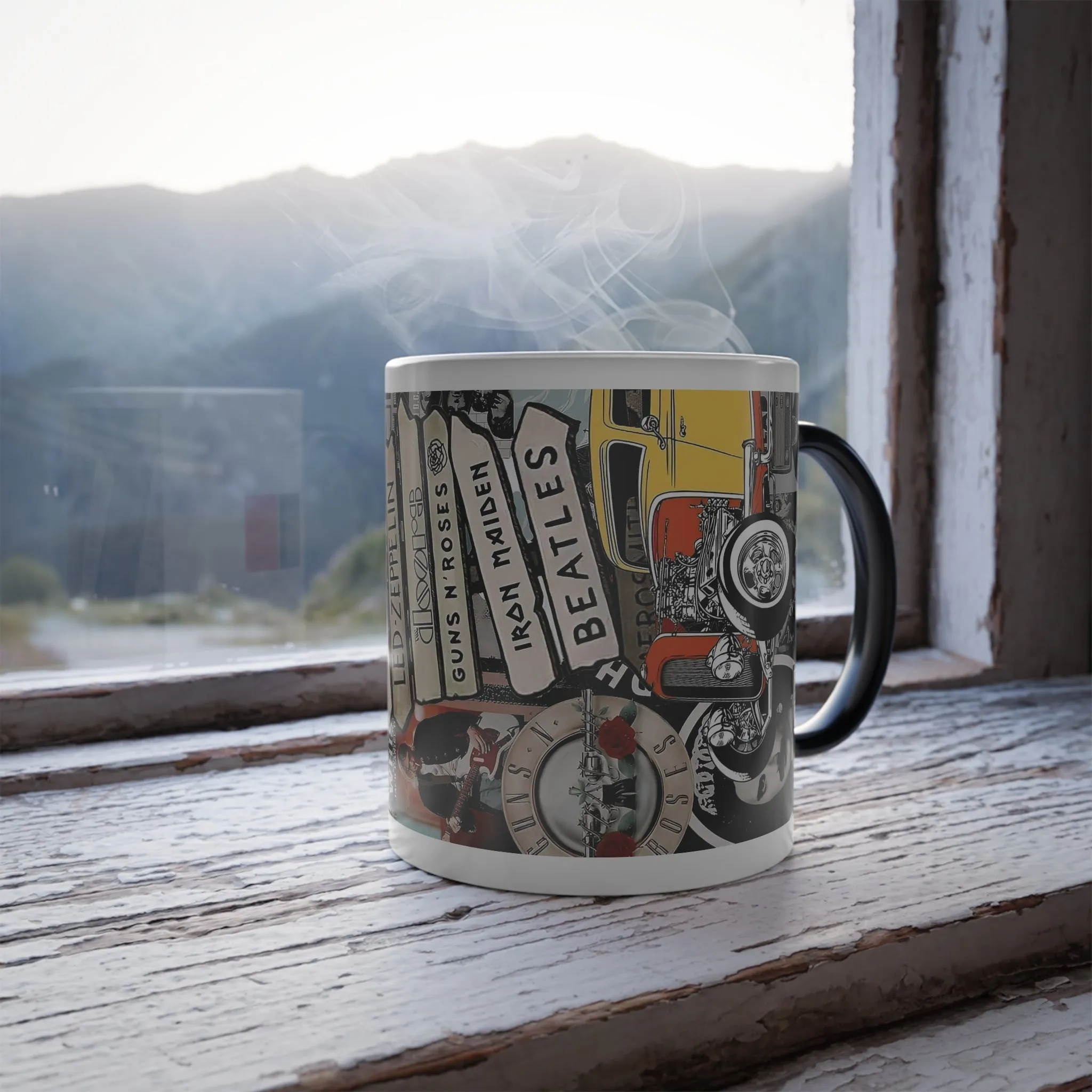 Rock Fusion [2nd Edition] Color Morphing Mug, 11oz