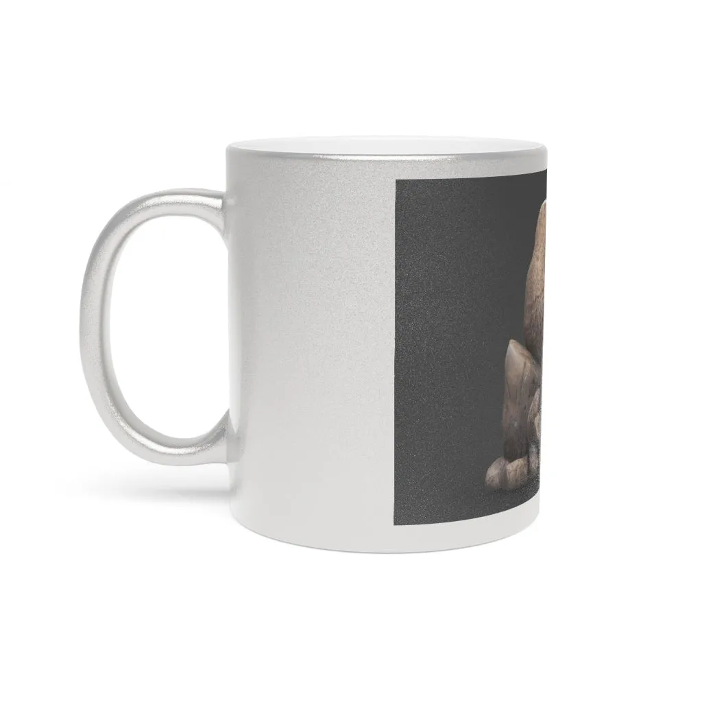 Rocks Metallic Mug (Silver / Gold)